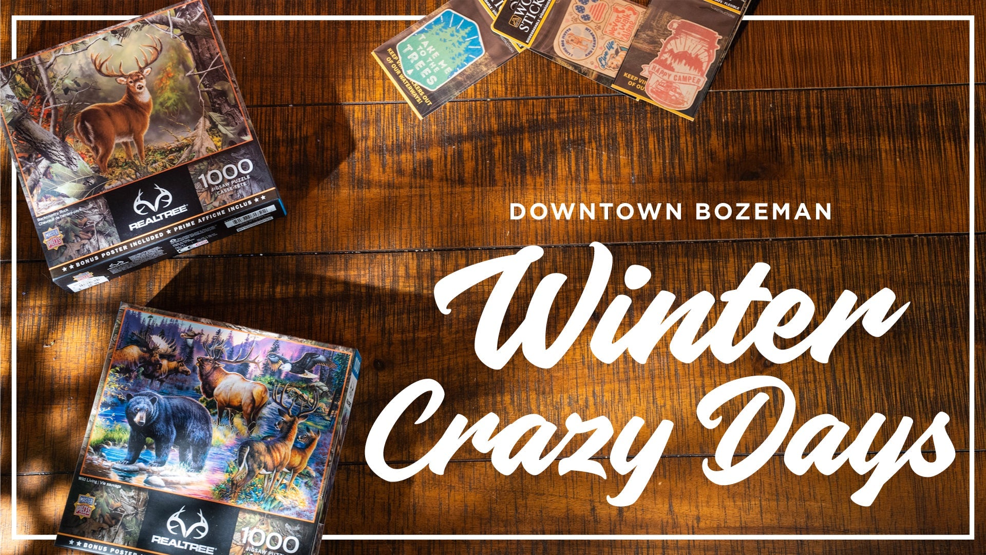 Winter Crazy Days in Downtown Bozeman