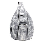 Anti-Theft Rucksack - Grey Tie Dye