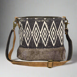 Azure Printed Shoulder Bag by Myra Bag