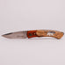 Cherry and Burl Pocket Clip Knife by Buffalo Knives (7 Styles)- Bear