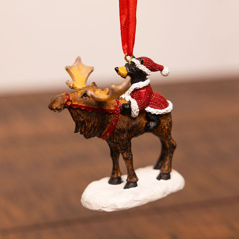 Bearfoots Bear Claus Ornament