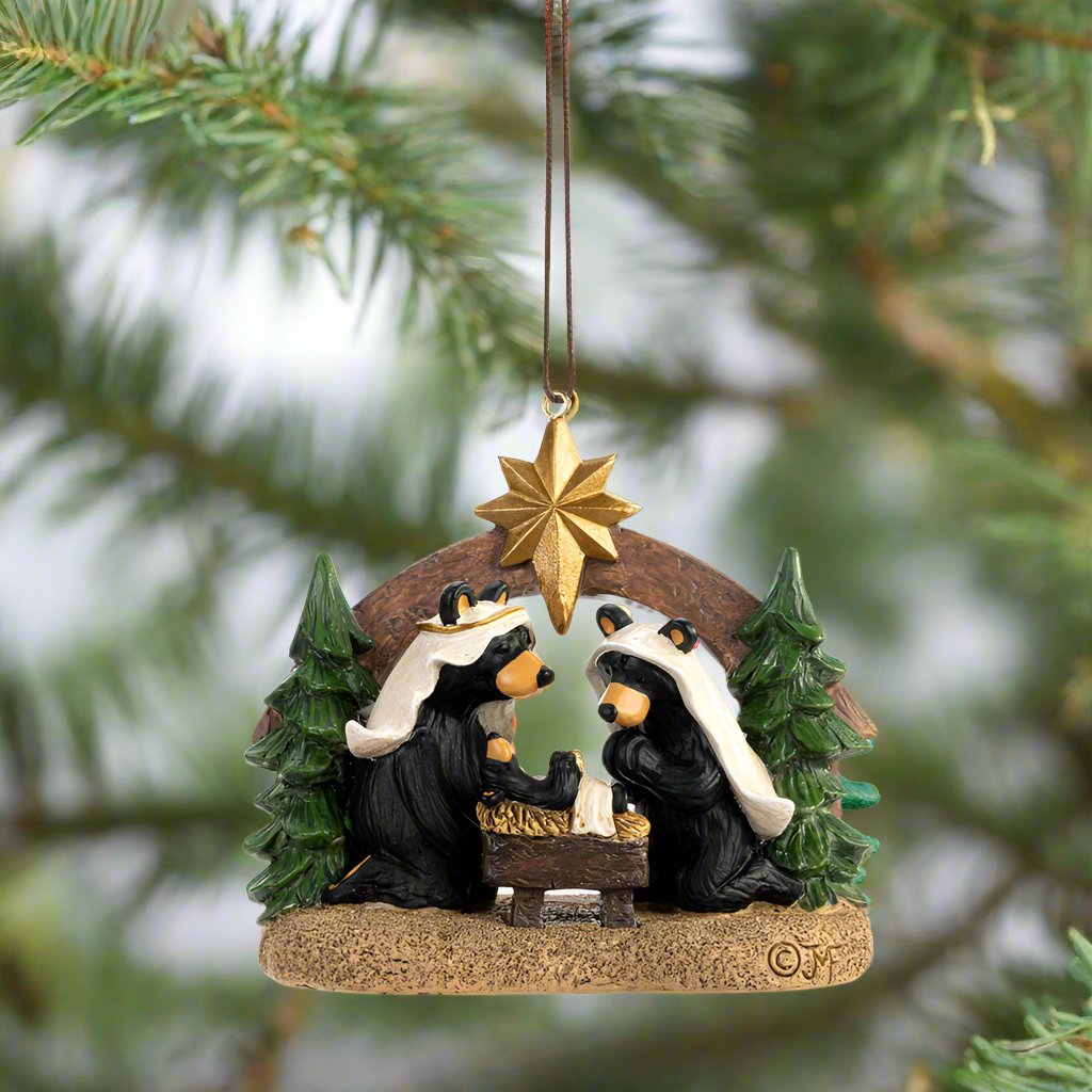 Bearfoots Beartivity Ornament by Jeff Fleming