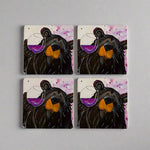 Bearfoots Coasters by Jeff Fleming (8 Styles)