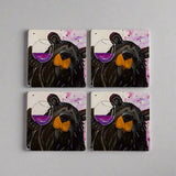 Bearfoots Coasters by Jeff Fleming (8 Styles)