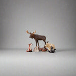 Bearfoots Forest Nativity by Jeff Fleming (3 Sets of Figurines)