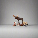 Bearfoots Forest Nativity by Jeff Fleming (3 Sets of Figurines)