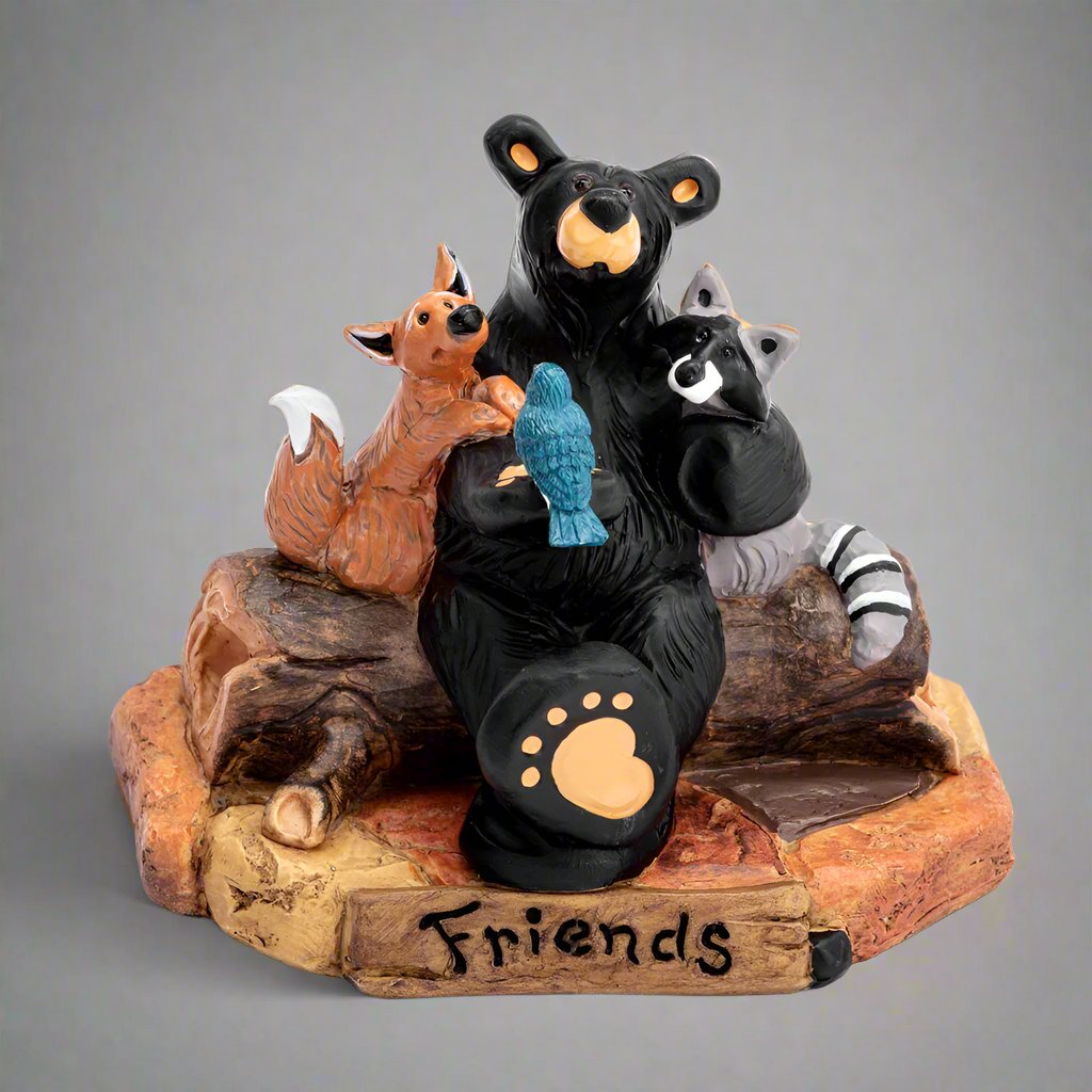 Bearfoots Friends Figurine by Jeff Fleming