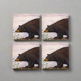 Bearfoots Coasters by Jeff Fleming (8 Styles)