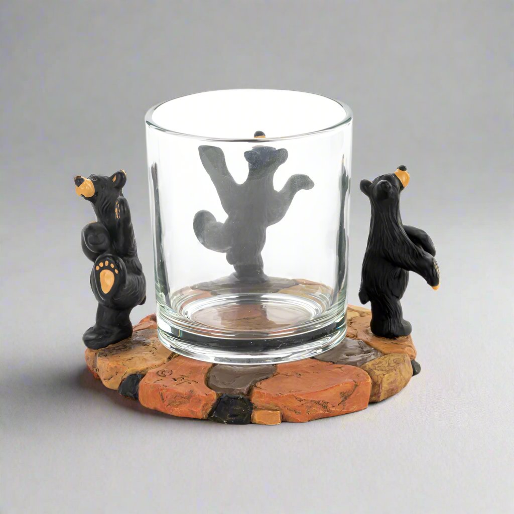 Bearfoots Moon Dance Candle/Candy Holder by Jeff Fleming