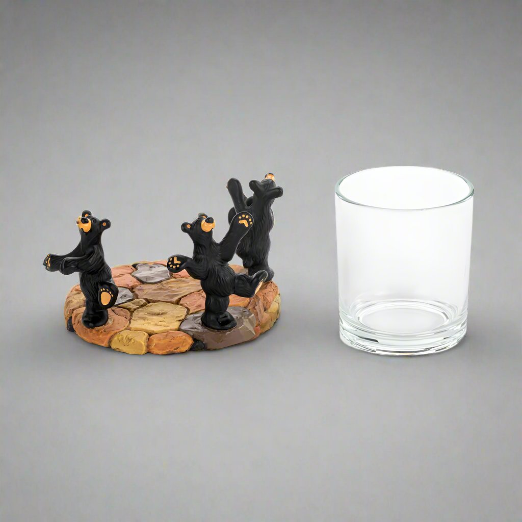 Bearfoots Moon Dance Candle/Candy Holder by Jeff Fleming