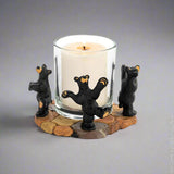 Bearfoots Moon Dance Candle/Candy Holder by Jeff Fleming