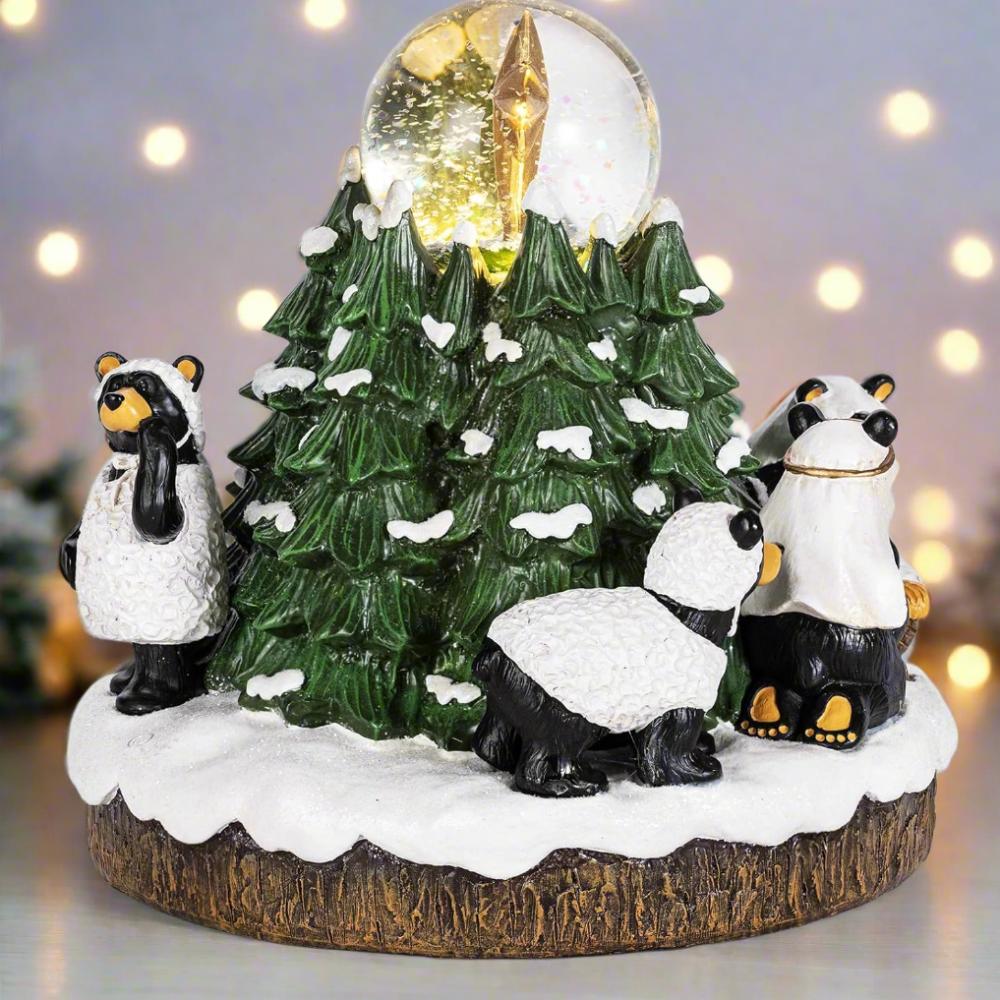 Bearfoots Musical Beartivity Snow Globe - side 3