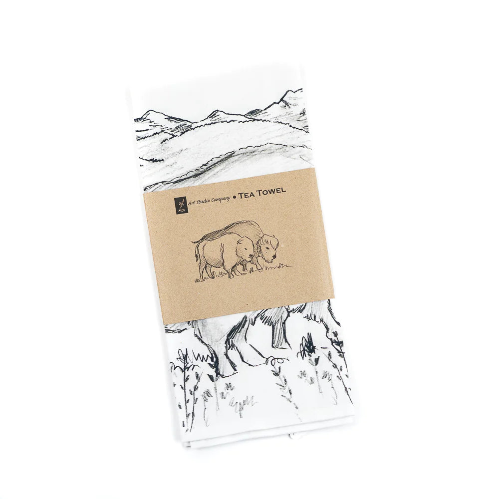 Tea Towel by Art Studio Company (8 Styles) – Montana Gift Corral