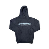 Black Smoke Painted Horizon Montana Hoodie by Bumwarps (6 sizes)