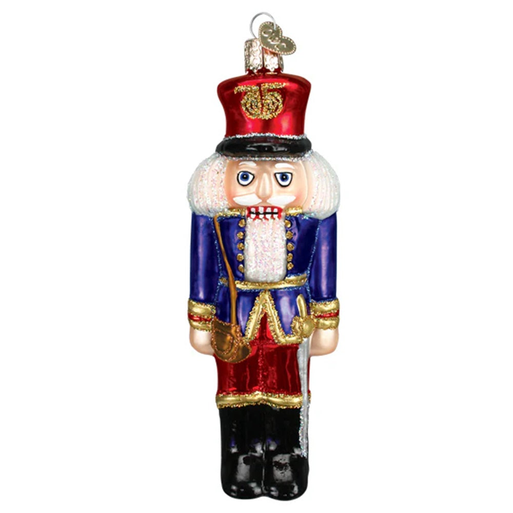 Blue Coat Nutcracker Ornament by Old World Christmas