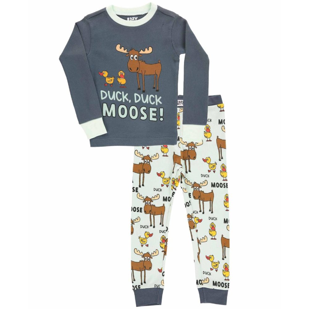 Blue Duck Duck Moose PJ Set