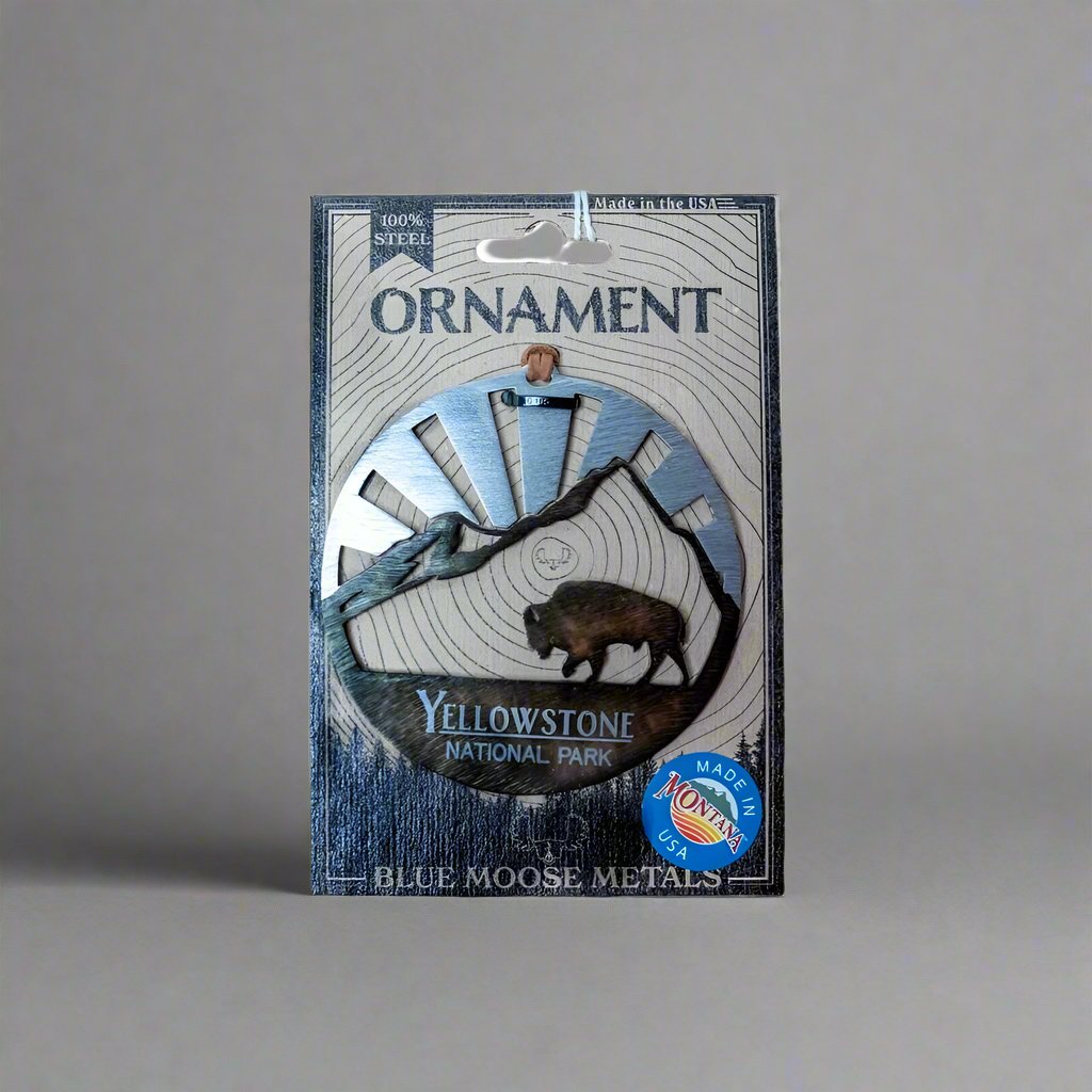 Bison Yellowstone National Park Ornament