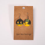 Bridger Brewing Lee Metcalf IPA Circle Earrings