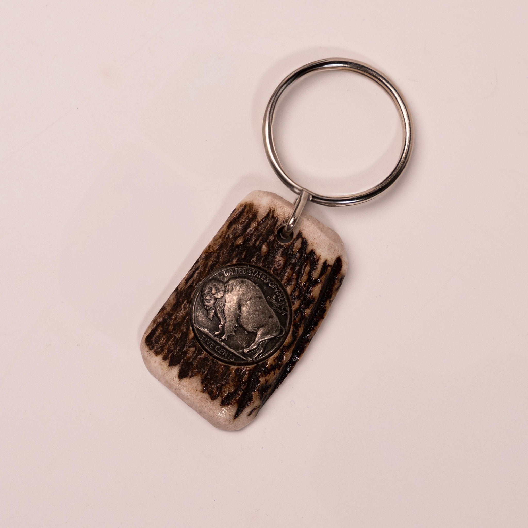 Buffalo Keychain - rectangle