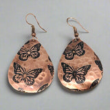 ButterflyCopperEarringsbyAnjuArtJewelry