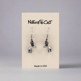 Wildlife Dangle Earrings by Nature Cast Metalworks (27 Styles)