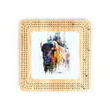 Dean Crouser Buffalo Head Cribbage Board Game