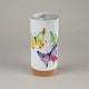 Dean Crouser Butterflies Metal Tumbler with Lid