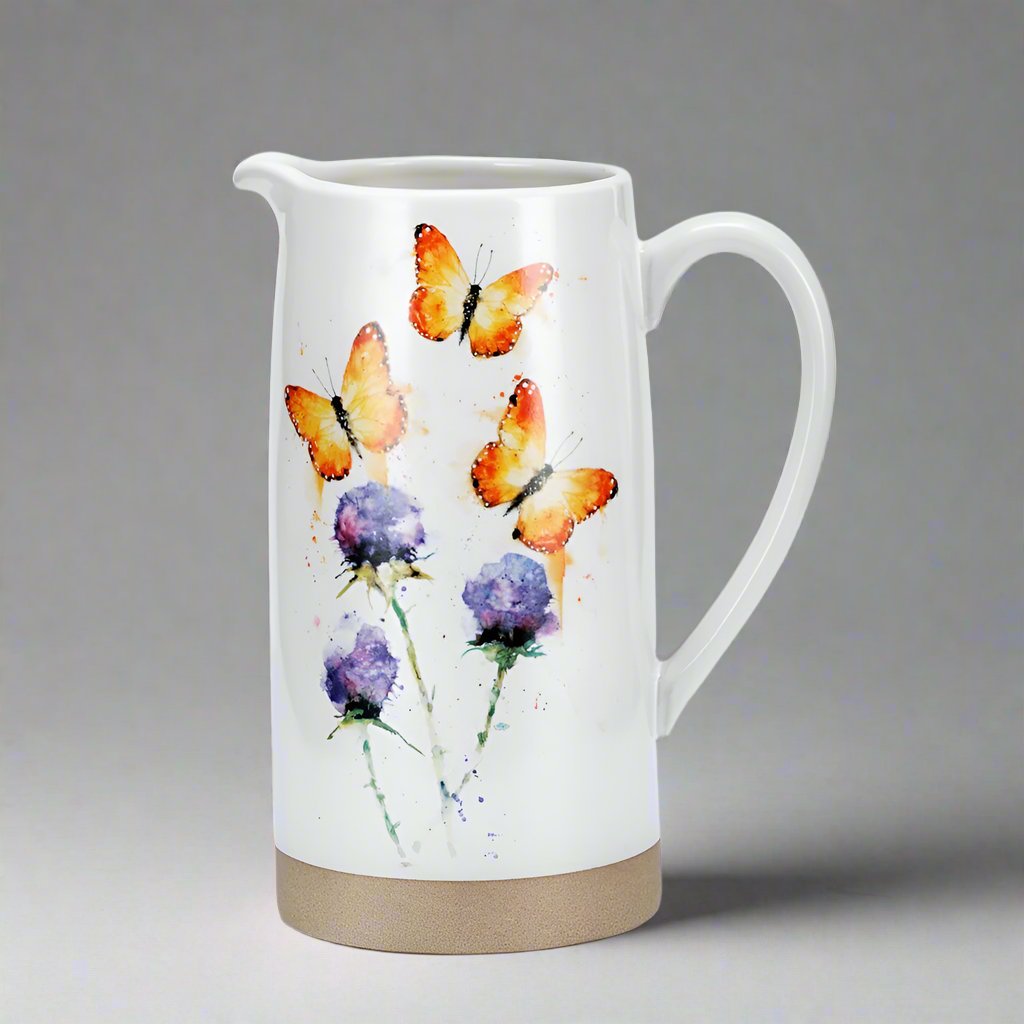 Dean Crouser Butterfly Collection Trio Pitcher by Demdaco