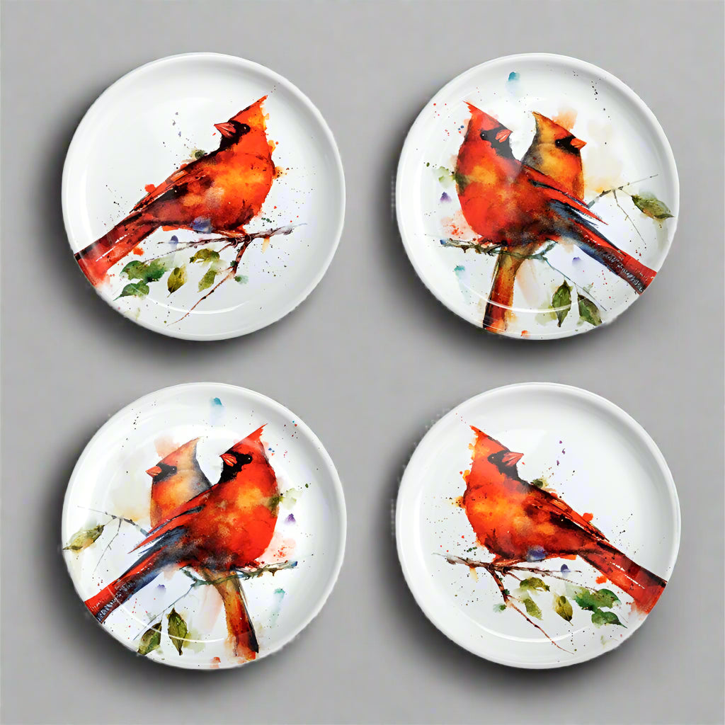 Dean Crouser Appetizer Plates Set By Demdaco (4 Styles)