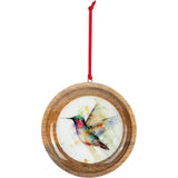 Dean Crouser Hummingbird Wood Ornament