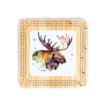 Dean Crouser Moose Head Cribbage Board Game