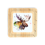 Dean Crouser Moose Head Cribbage Board Game