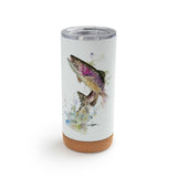 Dean Crouser Rainbow Trout Metal Tumbler with Lid