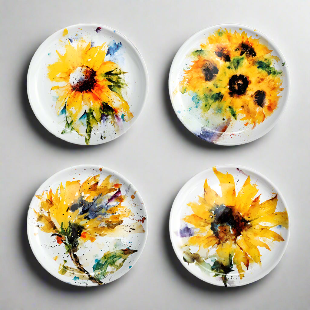 Dean Crouser Appetizer Plates Set By Demdaco (4 Styles)