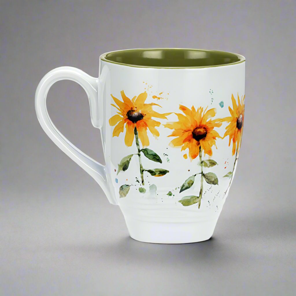 DeanCrouserSunflowerFieldMugbyDemdaco