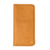 Diplomat Checkbook Cover - Saddle Tan