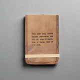 Mini Leather Quote Journal by Sugarboo & Co (19 styles)