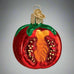 Garden Tomato Glass Ornament