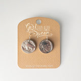 Genuine Buffalo Nickel Earrings - Montana Gifts