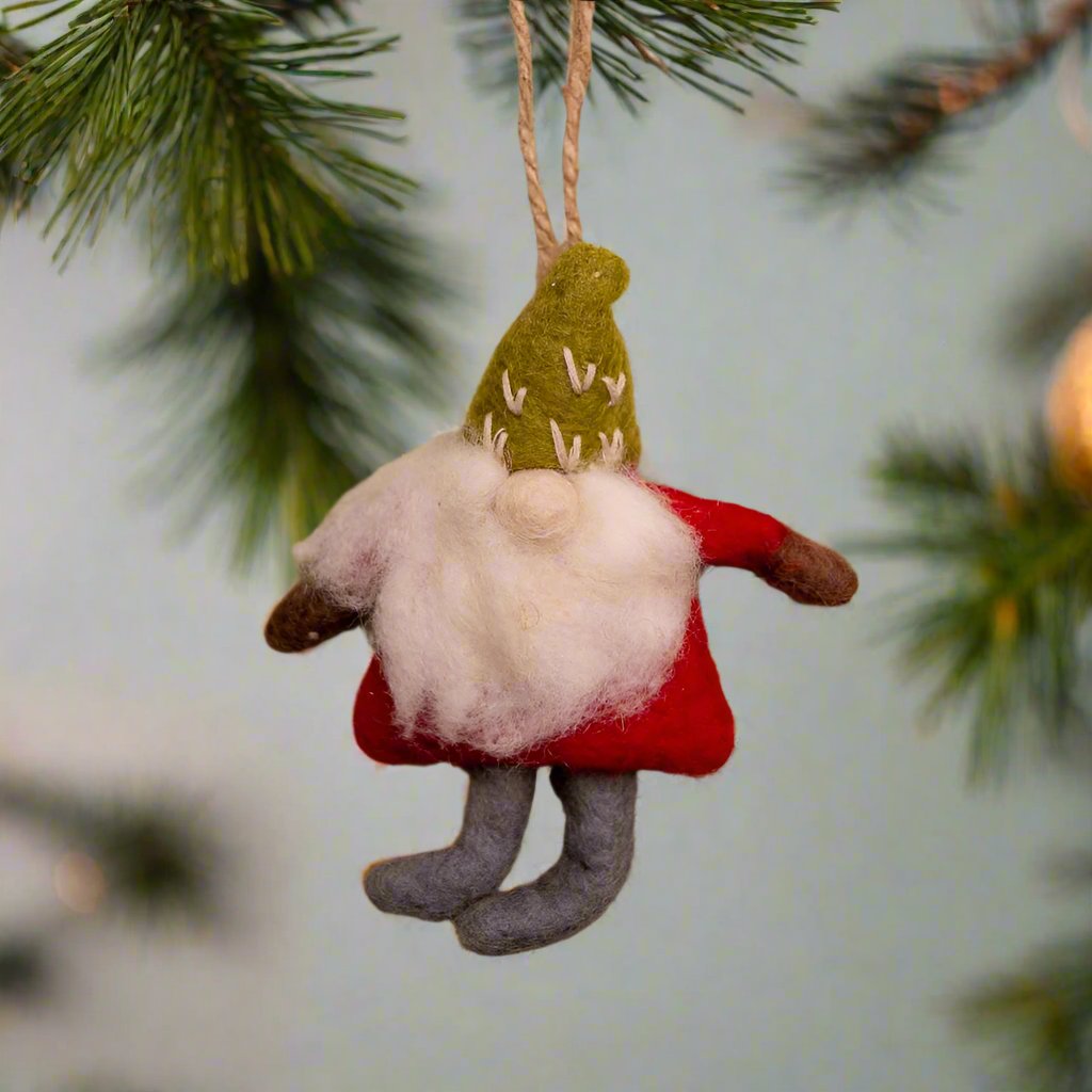 Gnome Lodge Ornament by Ganz USA