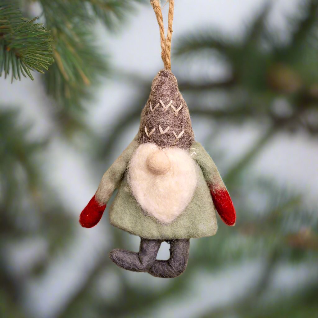 Gnome Lodge Ornament by Ganz USA