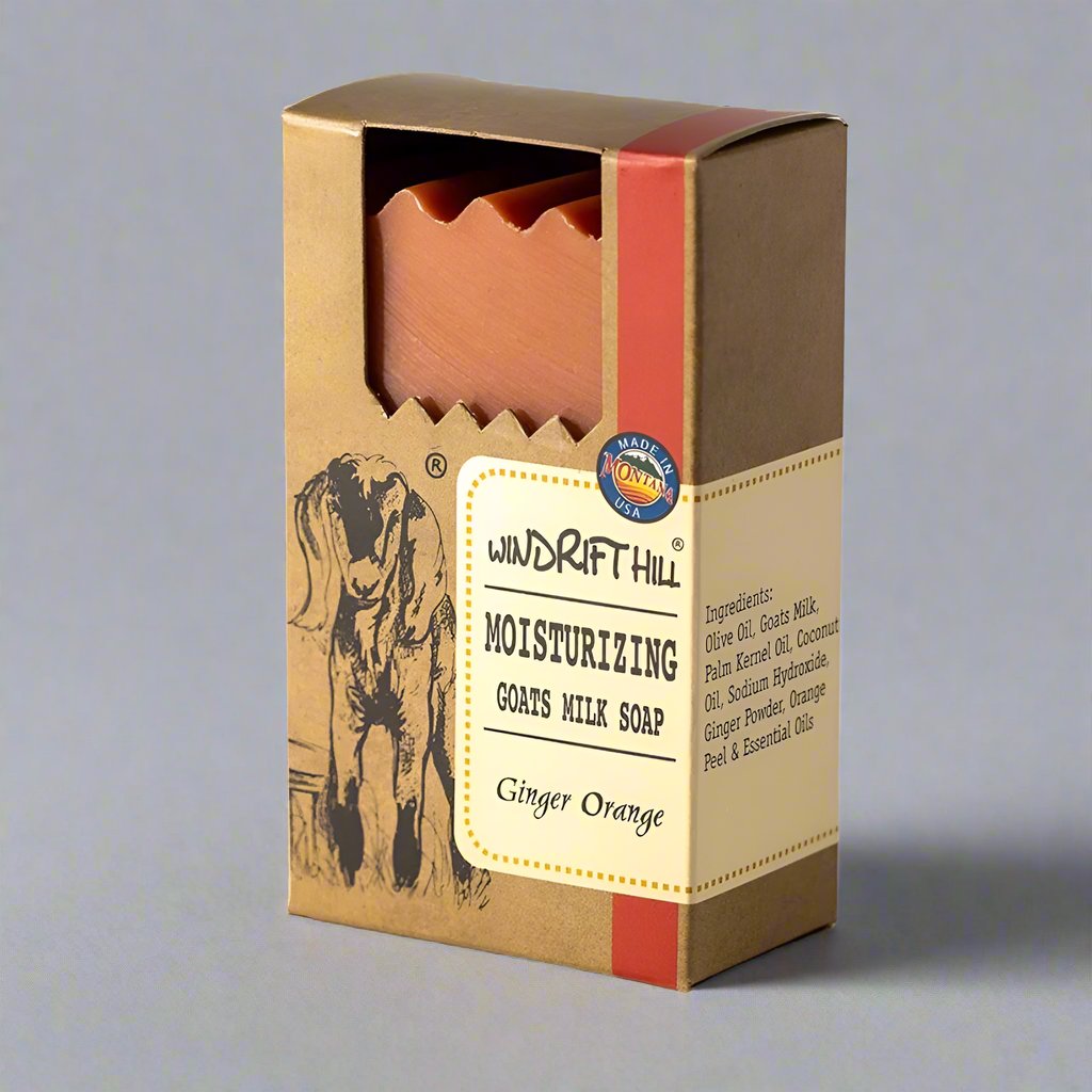 Goat's Milk Soap - Ginger Orange