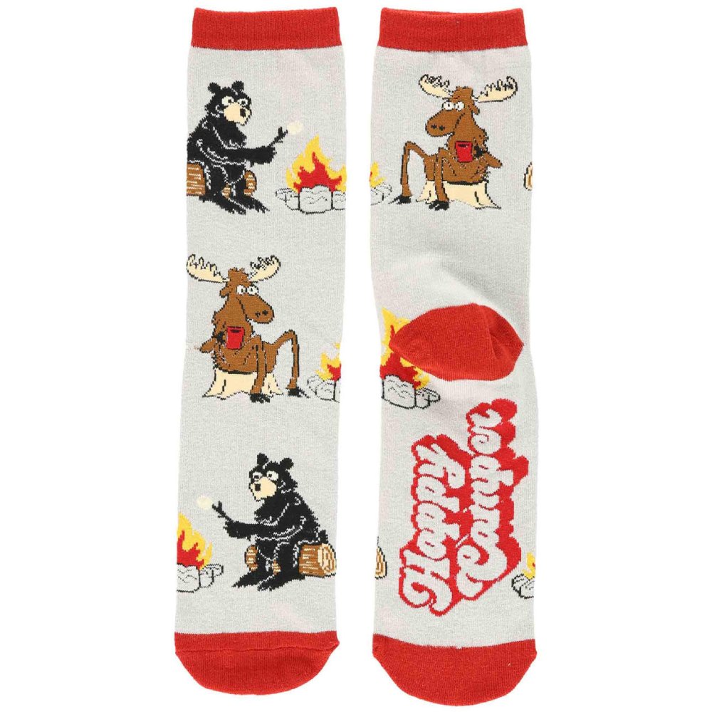 Happy Camper Crew Socks