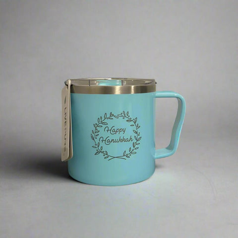 Happy Hanukkah Glacier Coffee Mug by Montana Gift Corral