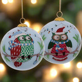 Holiday Owl Ornament by Inner Beauty