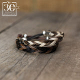 Horse Hair Youth Two-Tone Adjustable Bracelet