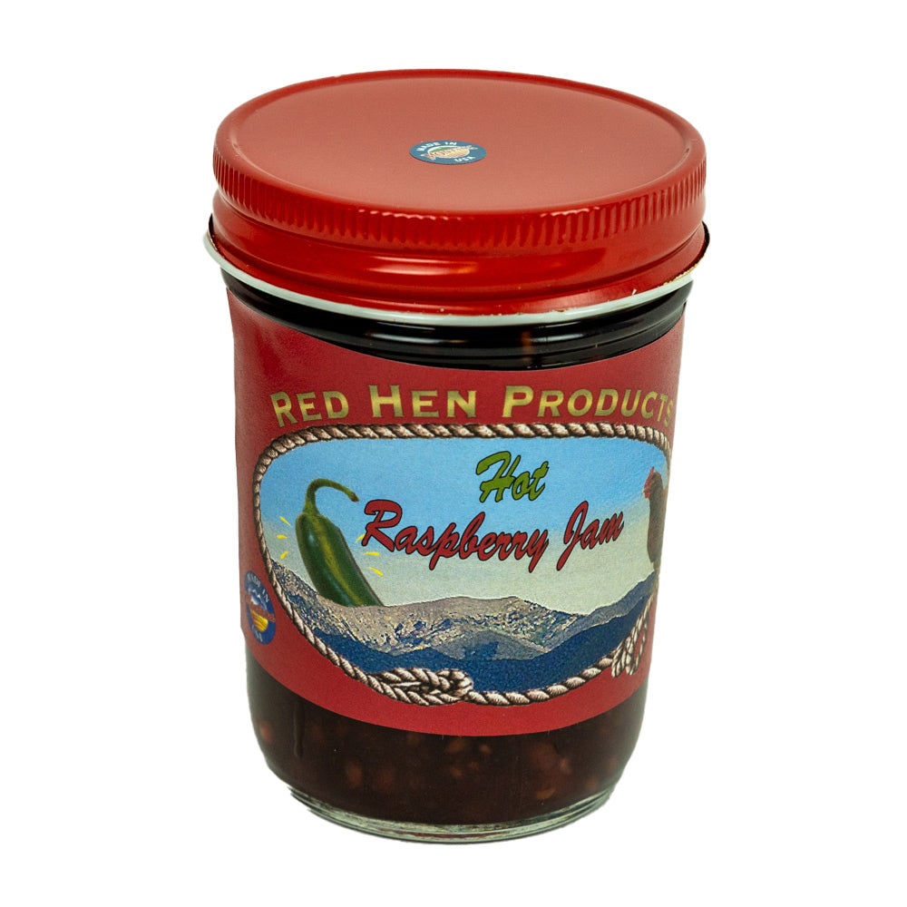 Hot Raspberry Jam by Red Hen Jams