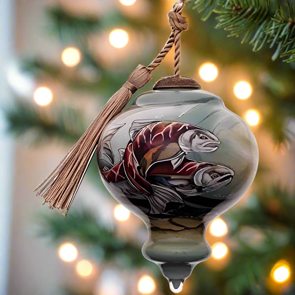 Jody Bergsma Salmon Ornament