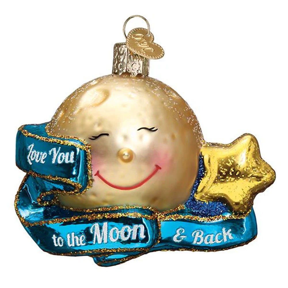 Love You to the Moon and Back Ornament by Old World Christmas