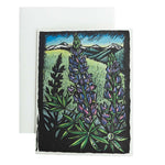 Lupine Greeting Card